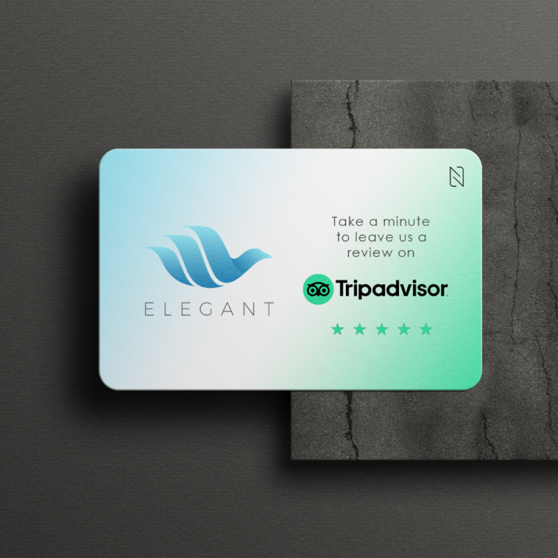 NFC Κάρτα για TripAdvisor Reviews